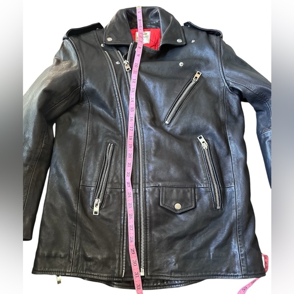 Zadig & Voltaire Biker Leather Jacket - Picture 8 of 11
